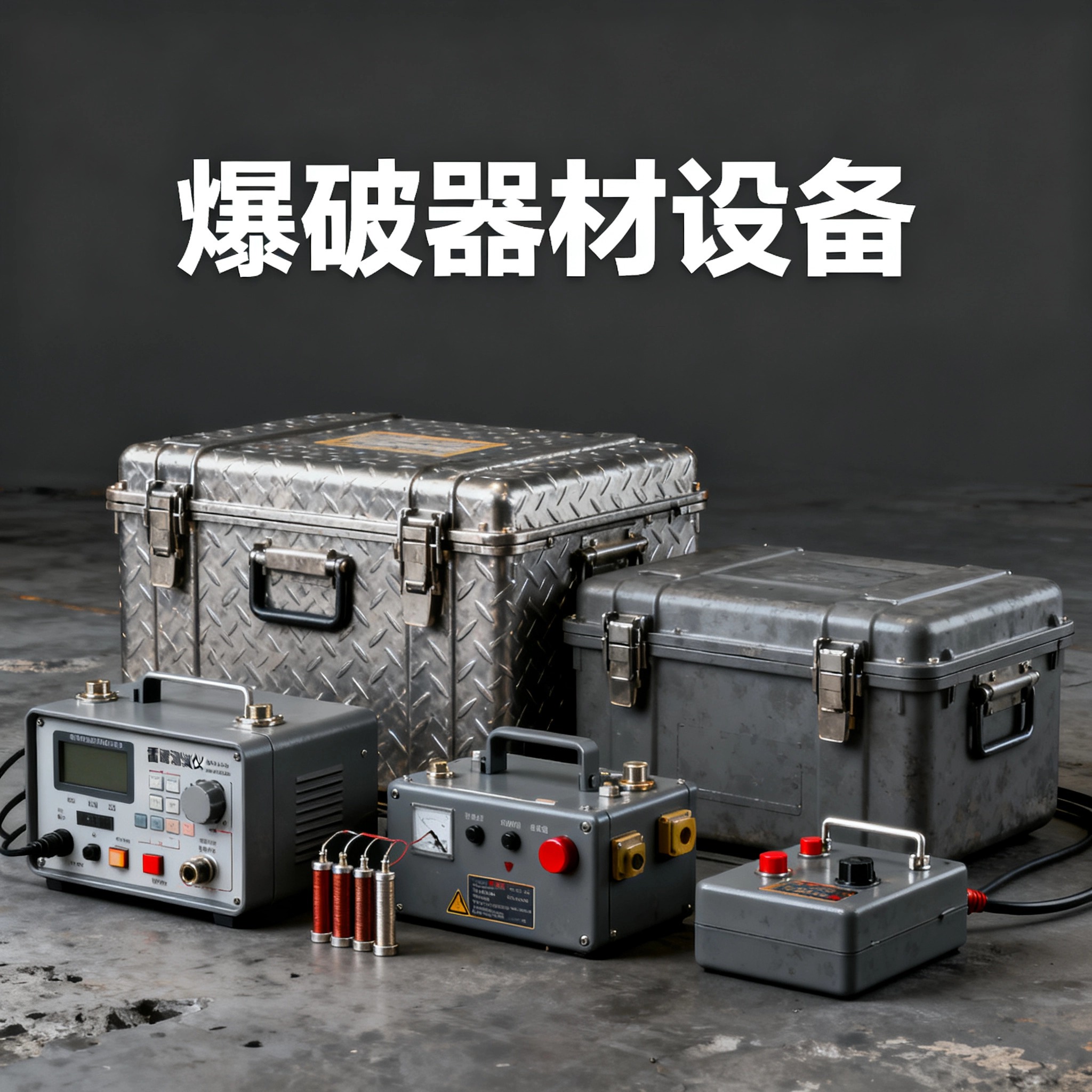 临河爆破工程师的“兵器库”：常用器材一册通